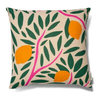 Classic Collection Sunny Citrus kuddfodral grön Classic Collection Sunny Citrus kuddfodral grön