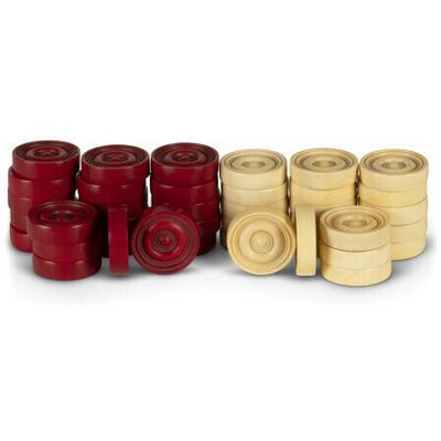 Authentic Models Checkers Set röd / vit Authentic Models Checkers Set röd / vit