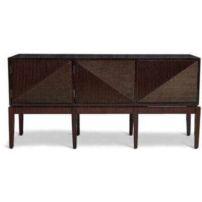 Authentic Models Art Deco sideboard mörk brun Authentic Models Art Deco sideboard mörk brun