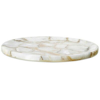 Eichholtz Sonora bricka off-white Ø41 Eichholtz Sonora bricka off-white Ø41