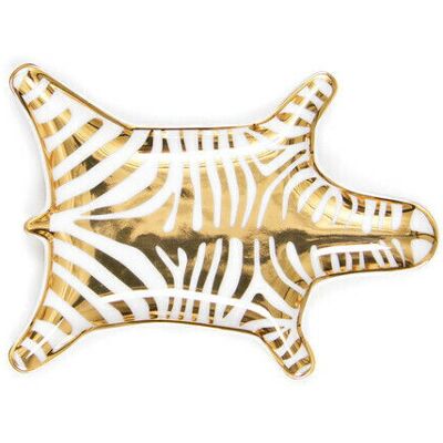 Jonathan Adler Zebra Staplingsfat - Guld Vit Jonathan Adler Zebra Staplingsfat - Guld Vit