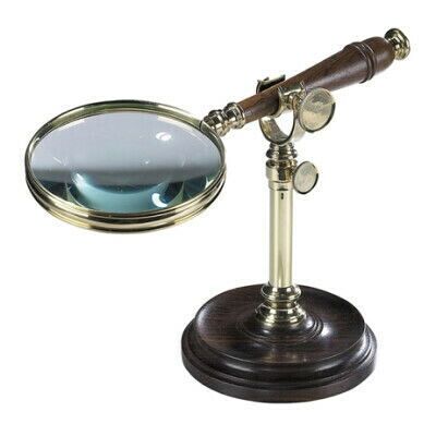 Authentic Models Förstoringsglas med stativ mässing Authentic Models Förstoringsglas med stativ mässing