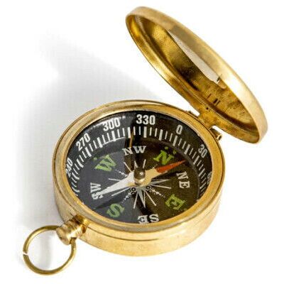 Authentic Models Minikompass guld Authentic Models Minikompass guld