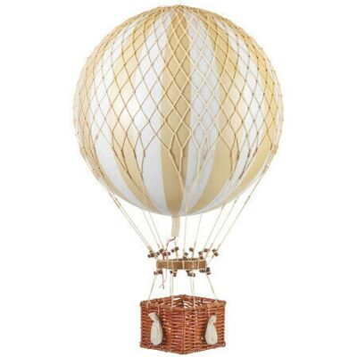 Authentic Models Jules Verne luftballong vit Authentic Models Jules Verne luftballong vit