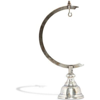 Authentic Models Stand Library Clock silver Authentic Models Stand Library Clock silver