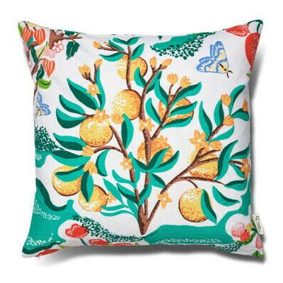 Classic Collection Botanical Orange kuddfodral vit Classic Collection Botanical Orange kuddfodral vit