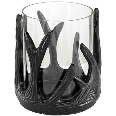 Artwood Antler ljuslykta svart Artwood Antler ljuslykta svart