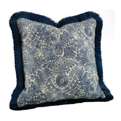 Artwood Medina kuddfodral fransar flower indigo Artwood Medina kuddfodral fransar flower indigo