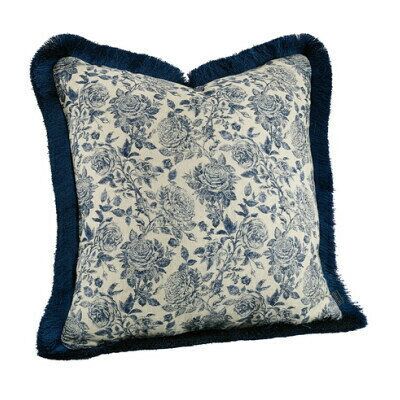 Artwood Rosario kuddfodral fransar indigo Artwood Rosario kuddfodral fransar indigo