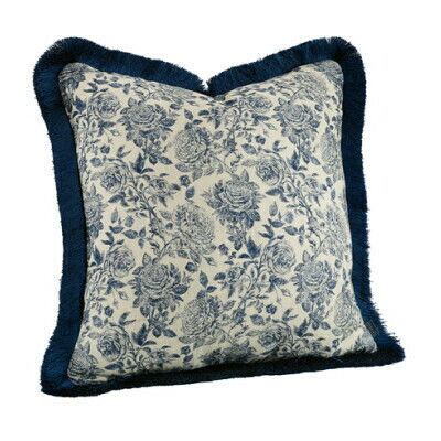 Artwood Rosario kuddfodral fransar indigo Artwood Rosario kuddfodral fransar indigo