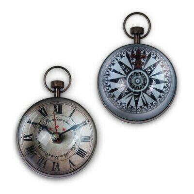 Authentic Models Eye of Time klocka mässing Authentic Models Eye of Time klocka mässing