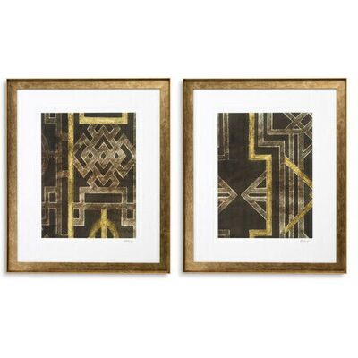 Eichholtz Trellis Pattern by Ethan Harper 2-set Eichholtz Trellis Pattern by Ethan Harper 2-set