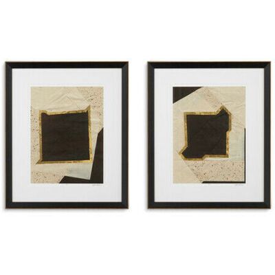 Eichholtz Creased Umber by Vanna Lam 2-set Eichholtz Creased Umber by Vanna Lam 2-set