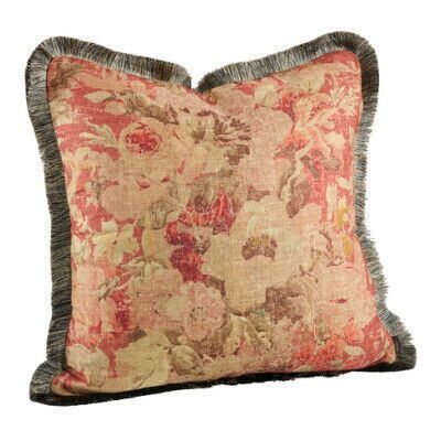 Artwood Rosewood kuddfodral fransar flower rouge Artwood Rosewood kuddfodral fransar flower rouge