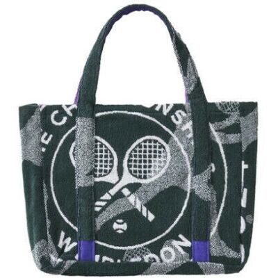 The Wimbledon Heirloom Collection Tote Bag grön/lila The Wimbledon Heirloom Collection Tote Bag grön/lila
