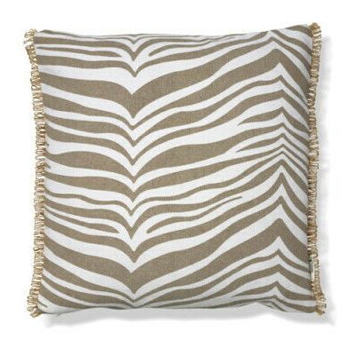 Classic Collection Zebra kudde beige/brun Classic Collection Zebra kudde beige/brun