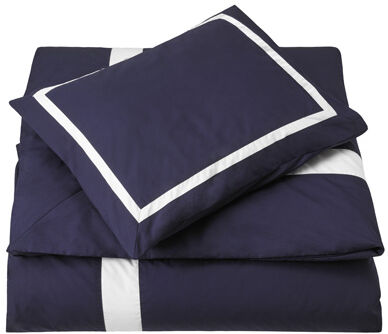 Newport Collection Mayfair påslakan blå/vit Newport Collection Mayfair påslakan blå/vit