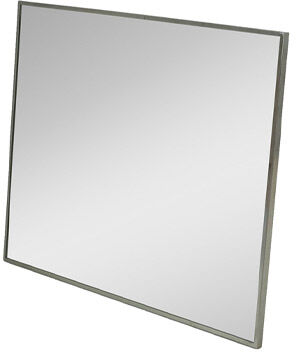 Ruth & Joanna R & J spegel svart krom 150x106