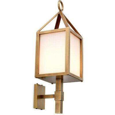 Eichholtz Riserva vägglampa antik mässing Eichholtz Riserva vägglampa antik mässing