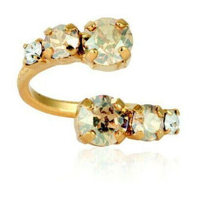 Caroline Svedbom Halo ring golden shadow Caroline Svedbom Halo ring golden shadow
