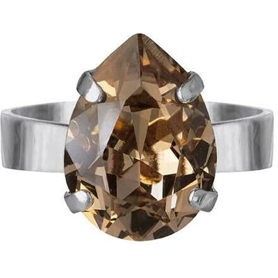 Caroline Svedbom Mini Drop ring greige rhodium Caroline Svedbom Mini Drop ring greige rhodium