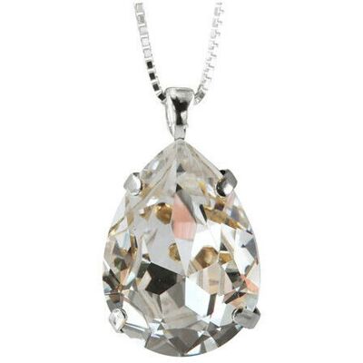 Caroline Svedbom Classic Drop halsband crystal rhodium Caroline Svedbom Classic Drop halsband crystal rhodium