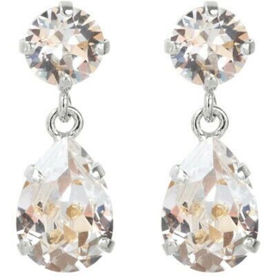 Caroline Svedbom Mini Drop örhängen crystal rhodium Caroline Svedbom Mini Drop örhängen crystal rhodium