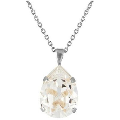 Caroline Svedbom Mini Drop halsband crystal rhodium Caroline Svedbom Mini Drop halsband crystal rhodium