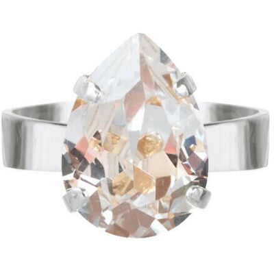 Caroline Svedbom Mini Drop ring crystal rhodium Caroline Svedbom Mini Drop ring crystal rhodium