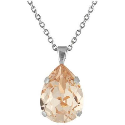 Caroline Svedbom Classic Drop halsband silk rhodium Caroline Svedbom Classic Drop halsband silk rhodium