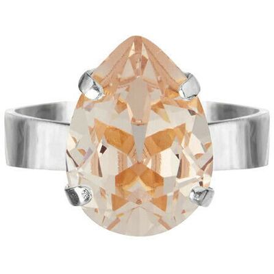 Caroline Svedbom Mini Drop ring silk rhodium Caroline Svedbom Mini Drop ring silk rhodium