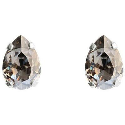 Caroline Svedbom Petite Drop Stud örhängen black diamond rhodium Caroline Svedbom Petite Drop Stud örhängen black diamond rhodium