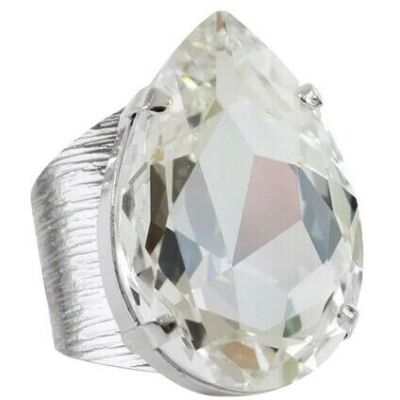 Caroline Svedbom Perfect Drop ring crystal rhodium Caroline Svedbom Perfect Drop ring crystal rhodium