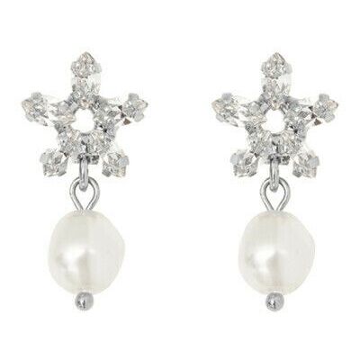 Caroline Svedbom Emmy örhängen pearl/crystal rhodium Caroline Svedbom Emmy örhängen pearl/crystal rhodium