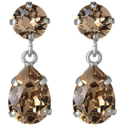 Caroline Svedbom Mini Drop örhängen greige rhodium Caroline Svedbom Mini Drop örhängen greige rhodium