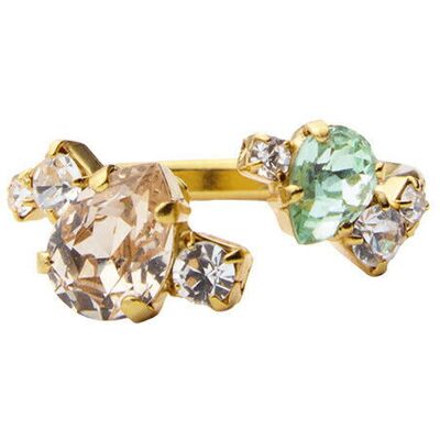 Caroline Svedbom Vivi ring chrysolite light silk Caroline Svedbom Vivi ring chrysolite light silk