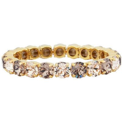 Caroline Svedbom Gia Stud armband greige / silk Caroline Svedbom Gia Stud armband greige / silk