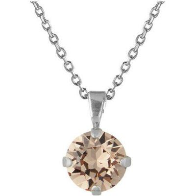 Caroline Svedbom Classic Petite halsband greige rhodium Caroline Svedbom Classic Petite halsband greige rhodium