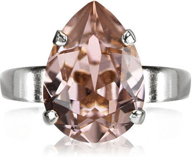 Caroline Svedbom Mini Drop ring vintage rose rhodium