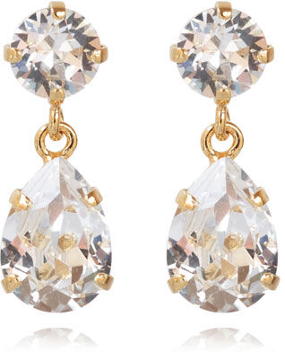 Caroline Svedbom Mini Drop örhängen crystal Caroline Svedbom Mini Drop örhängen crystal