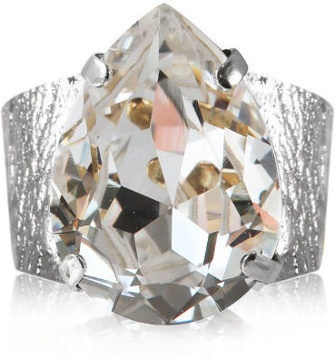 Caroline Svedbom Classic Drop ring crystal rhodium Caroline Svedbom Classic Drop ring crystal rhodium