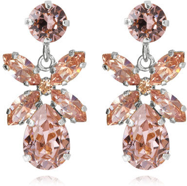 Caroline Svedbom Mini Dione örhängen vintage rose rhodium Caroline Svedbom Mini Dione örhängen vintage rose rhodium