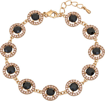Lily And Rose Miranda armband jet gold Lily And Rose Miranda armband jet gold