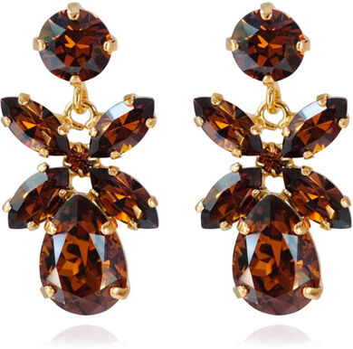 Caroline Svedbom Mini Dione örhängen smoked topaz Caroline Svedbom Mini Dione örhängen smoked topaz