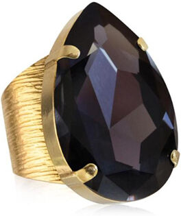 Caroline Svedbom Perfect Drop ring graphite guld Caroline Svedbom Perfect Drop ring graphite guld