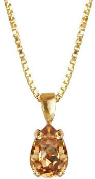 Caroline Svedbom Petite Drop halsband light colorado topaz Caroline Svedbom Petite Drop halsband light colorado topaz