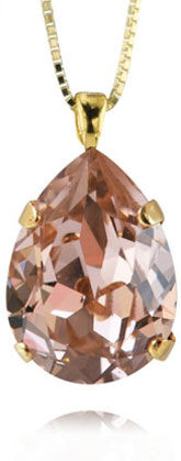 Caroline Svedbom Classic Drop halsband vintage rose Caroline Svedbom Classic Drop halsband vintage rose