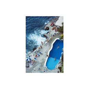 Slim Aarons Pool On Amalfi Coast