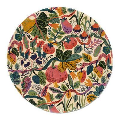 Classic Collection Heritage garden matta rund cream Classic Collection Heritage garden matta rund cream