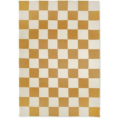 Classic Collection Square matta vit/gul Classic Collection Square matta vit/gul
